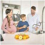 LAICA Genova METAL STOP rendszerű csapra szerelhető mikroplasztik-stop vízszűrő