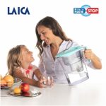 LAICA MikroPLASTIK-STOP vízszűrő kancsó szett mechanikus kijelzővel 1 db bi-flux univerzális szűrőbetéttel és 1 db MikroPLASTIK- STOP szűrőbetéttel