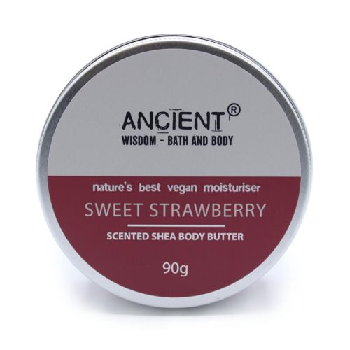 Testvaj shea vajjal, eper illattal - 90 gr