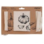 Alpina Fokhagymatároló zsák (24 cm x 17 cm)