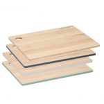 Alpina bambusz vágódeszka 28x38 cm, 4 színben