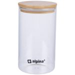 Alpina Üveg-boroszilikát tárolóedény - 900 ml 
