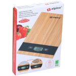 Konyhai mérleg 5 kg bambusz