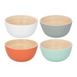 Bambusz tál 10 x 5 cm - 4 színben