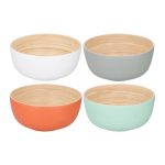 Bambusz tál 24 x 11 cm  - 4 színben
