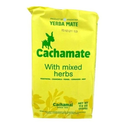CACHAMATE Mixed Herbs (sárga) 500g