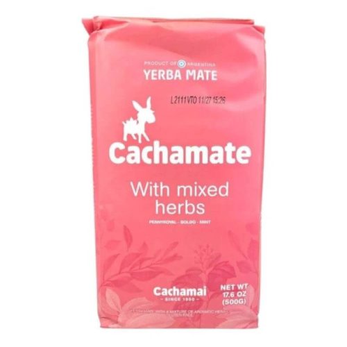CACHAMATE Hierbas Digestivas (rózsaszín) 500g