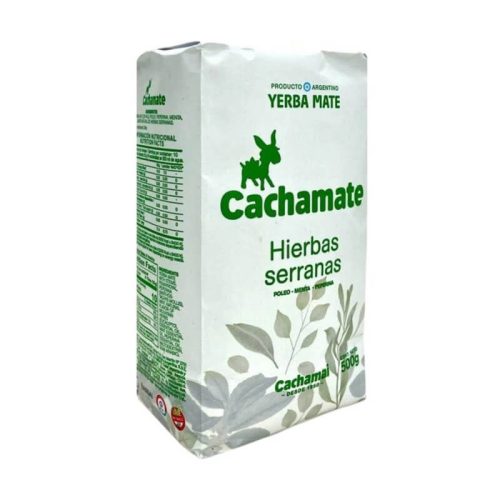 CACHAMATE Hierbas Serranas (fehér) mate tea 500g