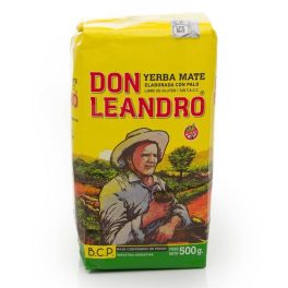 DON LEANDRO alacsony portartalmú (BCP) mate tea, 500g