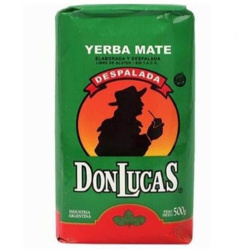 DON LUCAS Despalada mate tea, 500g-kedvezményes ár-csomagoláson feltüntetett min.megőrzési idő: 2026.03.01