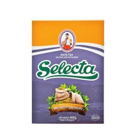   Mate tea Selecta Sin Palo - Sin Pulvo (szár és por mentes) - 400 gr