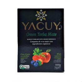   Yacuy Chimarrao Composto Red Fruits 500 gr bio, vákumcsomagolt