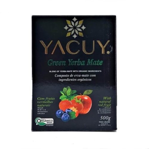 Yacuy Chimarrao Composto Red Fruits 500 gr bio, vákumcsomagolt