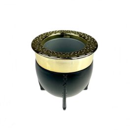   Cuia - gravírozott, fekete "IMPERIAL" mate pohár - kb 200 ml