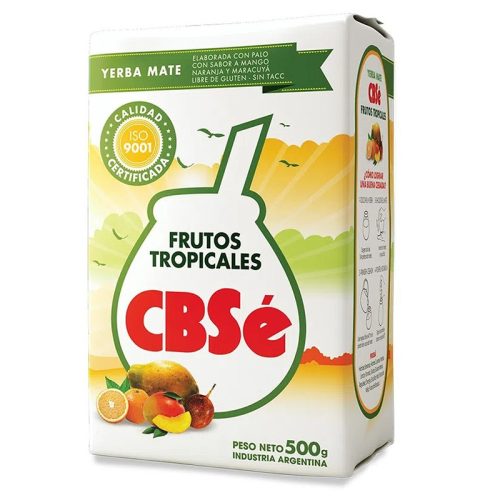 Mate tea CBSé trópusi gyümölcsökkel, 500g