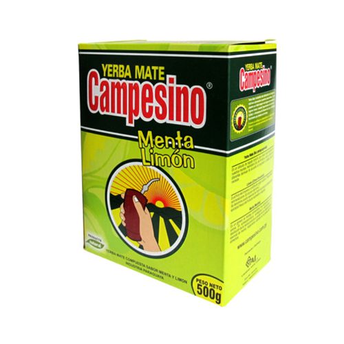 Mate tea Campesino menta-citrom 500g