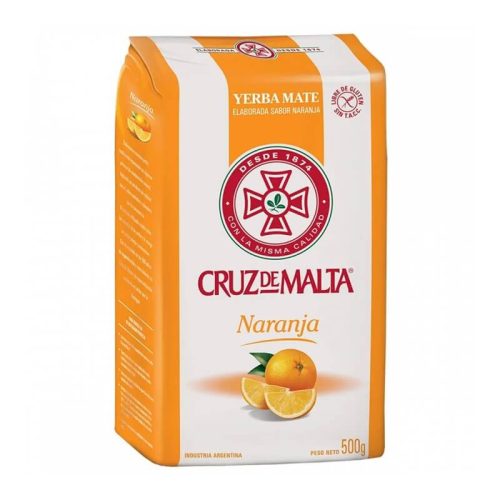 Cruz de Malta mate tea Narancs, 500g