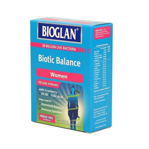 Bioglan BB Women 20 milliárd probiotikum, 30db