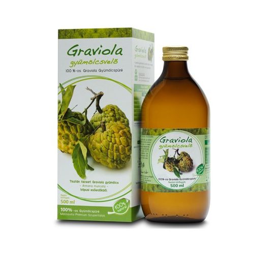Mannavita GRAVIOLA gyümölcsvelő 100%-os, 500ml