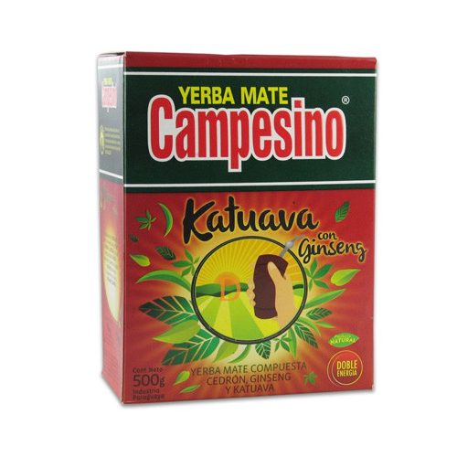 Mate tea Campesino Katuava + Ginseng 500g