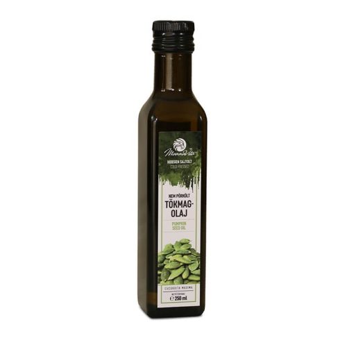 Mannavita Tökmagolaj 100%-os üvegben 250ml