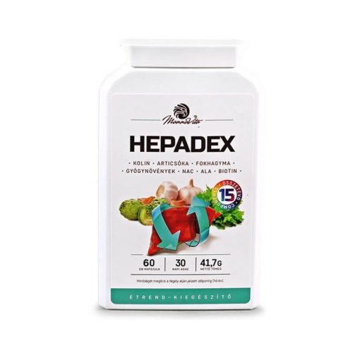 HEPADEX Májregeneráló, Májtisztító étrend-kiegészítő, 60db (3x)