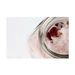 Fürdősó parajdi, organikus geránium illóolajjal és rózsaszirmokkal 350g