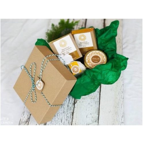 Napvirág ajándék válogatás 4 termékkel fedeles dobozban