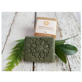   Napvirág Szilárd Sampon zsíros hajra, ricinus és görögdinnyemag olajjal, csalán porral, bergamott és vanília illattal 50g