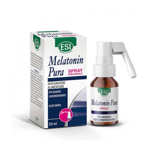 Natur Tanya® ESI® Melatonin Pura Spray - Melatonin tartalmú nyelvalatti spray mentol ízben, 50 adag