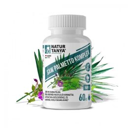   Natur Tanya® FÉRFIEGÉSZSÉG - Saw Palmetto komplex (Szabalpálma/Fűrészpálma), kisvirágú füzike, csalángyökér, cink és szelén kivonat 60db