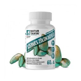   Natur Tanya® Szerves Új-zélandi Zöldkagyló 16 mg GAG kivonattal, adalékanyagoktól mentesen az ízületek egészségéhez-kedvezményes ár:csomagoláson feltüntetett min.megőrzési idő: 2026.09.30