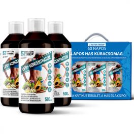   Natur Tanya® 60 napos Lipo+® Lapos has kúracsomag - Ha a kritikus terület, a has és a csípő!