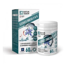   Natur Tanya® Szerves Omega 3-6-9 zsírsavak 3 féle természetes olajforrásból 60 db