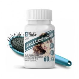   Natur Tanya® Szerves SZÉPSÉGVITAMIN 19 féle bioaktív összetevő hajhullás, hajritkulás ellen, a bőr szépségére és körmök egészségére, vegán kapszulatokban