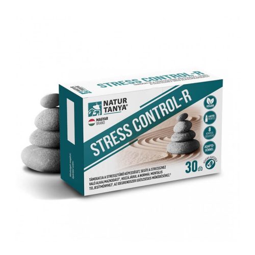 Natur Tanya® STRESS CONTROL-R - Adaptogén gyógynövényekkel támogatja a stressztűrő képességet 30db