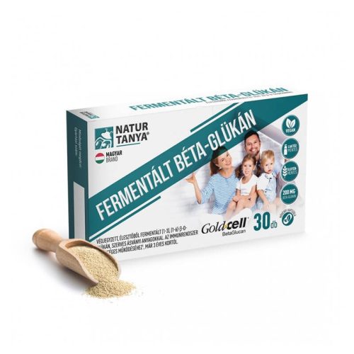 Natur Tanya® FERMENTÁLT BÉTA-GLÜKÁN - sörélesztő sejtfalból fermentált, védjegyzett 1,3/1,6 béta-glükán