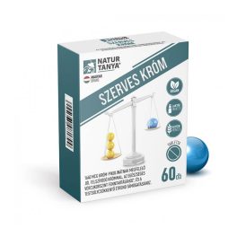   Natur Tanya® SZERVES KRÓM - az egészséges vércukorszint fenntartásához és a testsúlycsökkentő étrend támogatásához