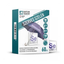   Natur Tanya® SZERVES SZELÉN – Jól hasznosuló, maximális mennyiségű organikus L-szelenometionin forma 60db