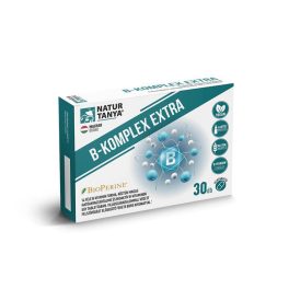   Natur Tanya® B-KOMPLEX EXTRA - 14 féle B-vitamin forma, bioaktív B-vitaminok, sáfrány és fekete bors kivonat 30db