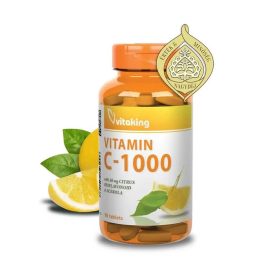   Vitaking C-Vitamin 1000 mg bioflavonoidokkal és csipkebogyóval - 90 tabletta