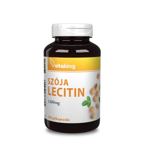 Vitaking Lecitin 1200 mg - 100 gélkapszula
