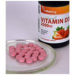 Vitaking Epres D3-vitamin 2000 NE - 210 rágótabletta 