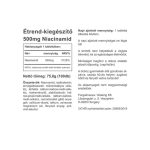 Vitaking B3-vitamin Niacinamid 500mg - 100 tabletta
