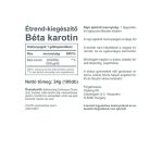 Vitaking Béta-karotin 25000NE - 100 gélkapszula
