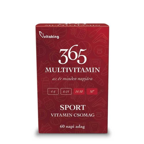 Vitaking 365 Multivitamin Sport csomag