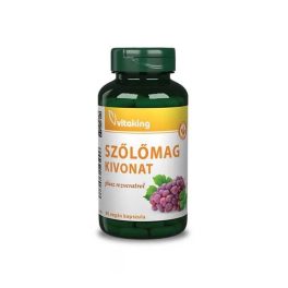  Vitaking Szőlőmag kivonat + Rezveratrol - 80 kapszula