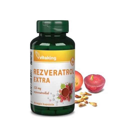 Vitaking Rezveratrol Extra 125 mg - 80 kapszula