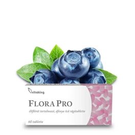  Vitaking FloraPro Élőflórát Tartalmazó Rágótabletta - 60 tabletta