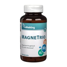   Vitaking MagneTrio - Magnézium biszglicinát + D3 + K2 vitamin komplex - 90 kapszula